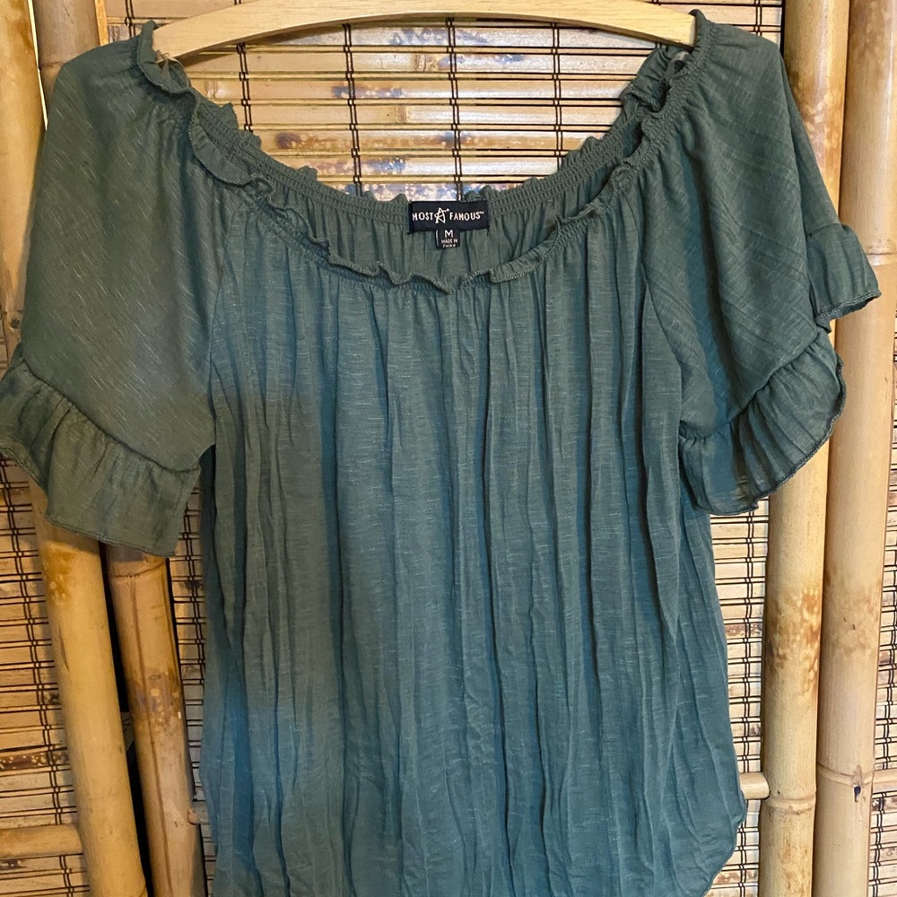 Off The-Shoulder Blouse